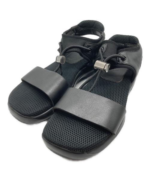 PRADA SPORTS（プラダスポーツ）PRADA SPORTS (プラダスポーツ) ドローコードスポ-ツサンダル ブラック サイズ: 5 1/2の古着・服飾アイテム