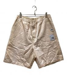 Maison MIHARA YASUHIRO（メゾン ミハラ ヤスヒロ）の古着「サテンハーフパンツ」｜ピンク