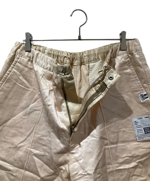 Maison MIHARA YASUHIRO（メゾン ミハラ ヤスヒロ）Maison MIHARA YASUHIRO (メゾン ミハラ ヤスヒロ) サテンハーフパンツ ピンク サイズ:50の古着・服飾アイテム