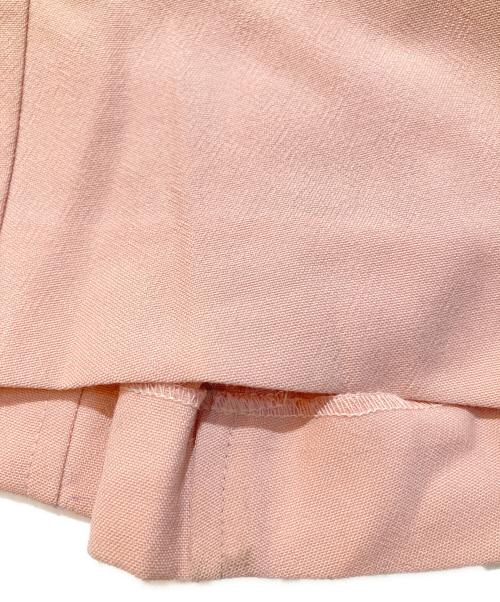 CMMAWEAR（コマウェア）cmmawear (コマウェア) ジッパーデザインパンツ ピンク サイズ:Lの古着・服飾アイテム