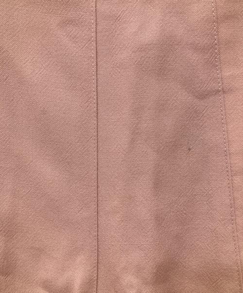 CMMAWEAR（コマウェア）cmmawear (コマウェア) ジッパーデザインパンツ ピンク サイズ:Lの古着・服飾アイテム