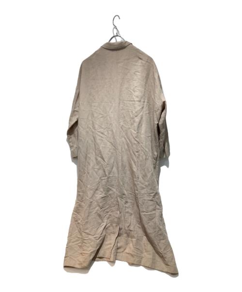 evam eva（エヴァムエヴァ）evam eva (エヴァムエヴァ) Bamboo Linen Jacket アイボリー サイズ:１の古着・服飾アイテム