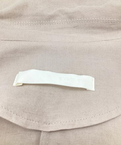 evam eva（エヴァムエヴァ）evam eva (エヴァムエヴァ) Bamboo Linen Jacket アイボリー サイズ:１の古着・服飾アイテム