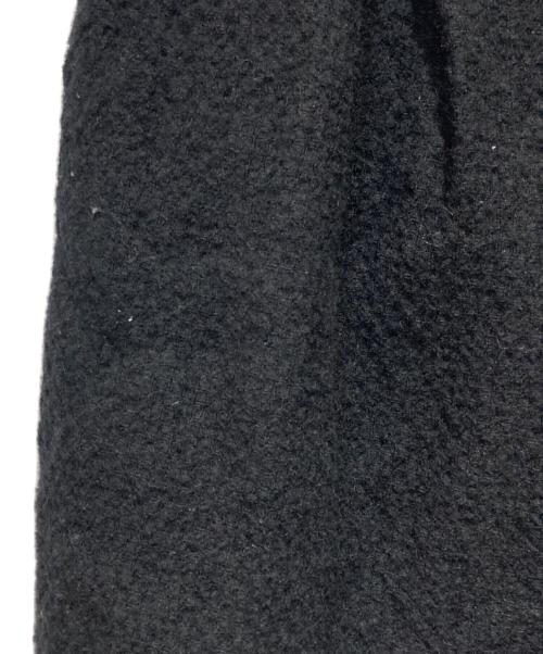 evam eva（エヴァムエヴァ）evam eva (エヴァムエヴァ) Cotton Wool Wide Pants ブラック サイズ:1の古着・服飾アイテム