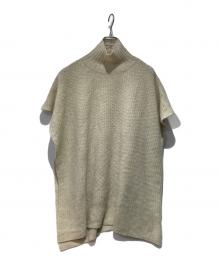 evam eva（エヴァムエヴァ）の古着「Yak Poncho」｜アイボリー