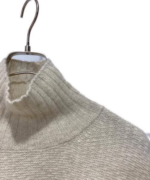 evam eva（エヴァムエヴァ）evam eva (エヴァムエヴァ) Yak Poncho アイボリー サイズ:FREEの古着・服飾アイテム