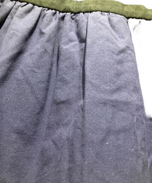 DRAWER（ドゥロワー）Drawer (ドゥロワー) ノースリーブ・キャミソールワンピース ブラック×ネイビー サイズ:不明の古着・服飾アイテム