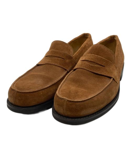 PARABOOT（パラブーツ）PARABOOT (パラブーツ) コインローファー ブラウン サイズ:７の古着・服飾アイテム