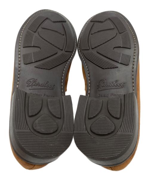 PARABOOT（パラブーツ）PARABOOT (パラブーツ) コインローファー ブラウン サイズ:７の古着・服飾アイテム