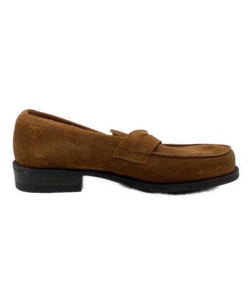 PARABOOT（パラブーツ）PARABOOT (パラブーツ) コインローファー ブラウン サイズ:７の古着・服飾アイテム