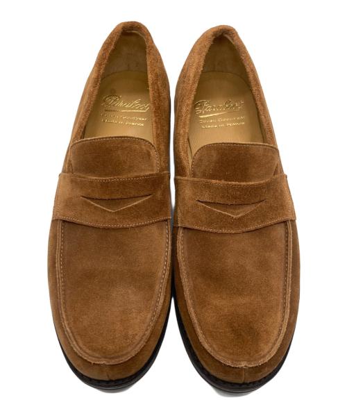 PARABOOT（パラブーツ）PARABOOT (パラブーツ) コインローファー ブラウン サイズ:７の古着・服飾アイテム