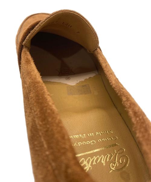 PARABOOT（パラブーツ）PARABOOT (パラブーツ) コインローファー ブラウン サイズ:７の古着・服飾アイテム