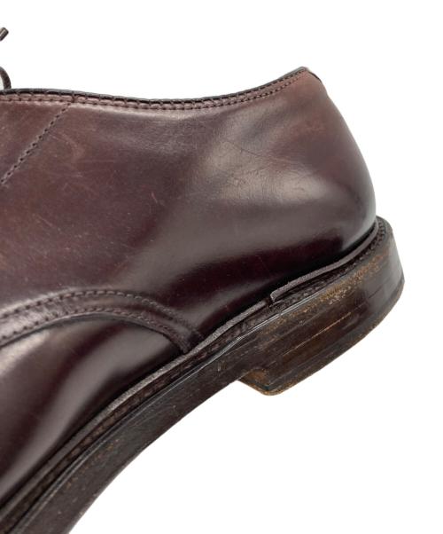 Alden（オールデン）ALDEN (オールデン) SHIPS (シップス) コードバン プレーントゥ レザーシューズ バーガンディー サイズ:8　1/2Eの古着・服飾アイテム