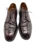 中古・古着 ALDEN (オールデン) SHIPS (シップス) コードバン プレーントゥ レザーシューズ バーガンディー サイズ:8　1/2E：55000円