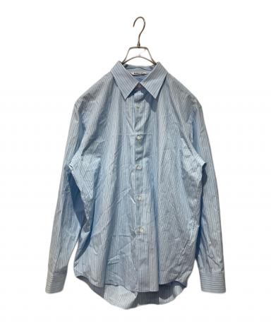 中古・古着通販】AURALEE (オーラリー) SUVIN HIGH COUNT CLOTH STRIPE