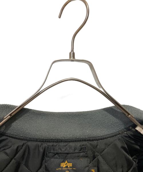 ALPHA（アルファ）ALPHA (アルファ) stussy (ステューシー) 35周年MA-1ジャケット オリーブ サイズ:Mの古着・服飾アイテム