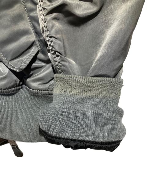 ALPHA（アルファ）ALPHA (アルファ) stussy (ステューシー) 35周年MA-1ジャケット オリーブ サイズ:Mの古着・服飾アイテム