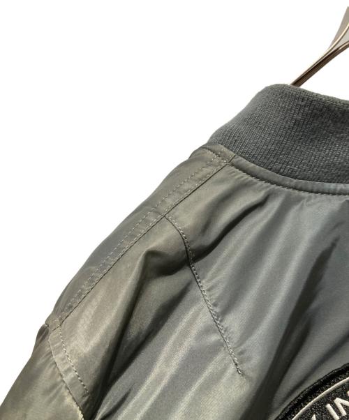 ALPHA（アルファ）ALPHA (アルファ) stussy (ステューシー) 35周年MA-1ジャケット オリーブ サイズ:Mの古着・服飾アイテム