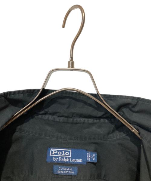 POLO RALPH LAUREN（ポロ・ラルフローレン）POLO RALPH LAUREN (ポロ・ラルフローレン) シャツ ブラック サイズ:17の古着・服飾アイテム