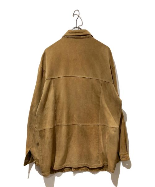 SERRA（セラ）SERRA (セラ) スウェードジャケット ベージュ サイズ:50の古着・服飾アイテム