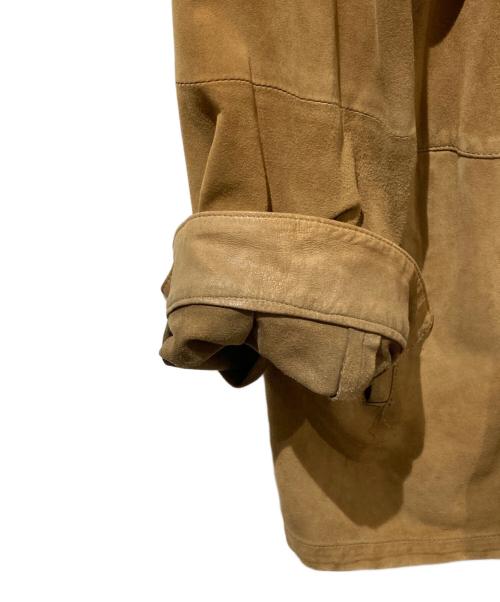 SERRA（セラ）SERRA (セラ) スウェードジャケット ベージュ サイズ:50の古着・服飾アイテム