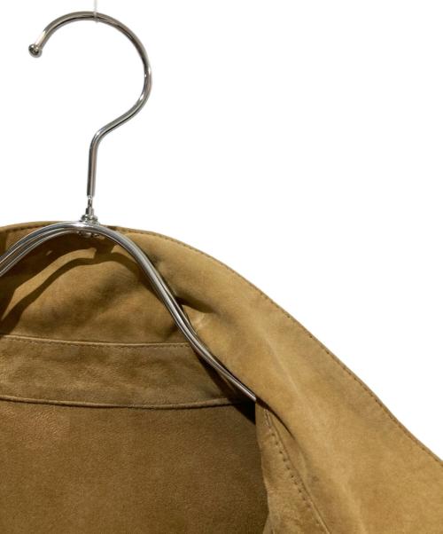 SERRA（セラ）SERRA (セラ) スウェードジャケット ベージュ サイズ:50の古着・服飾アイテム