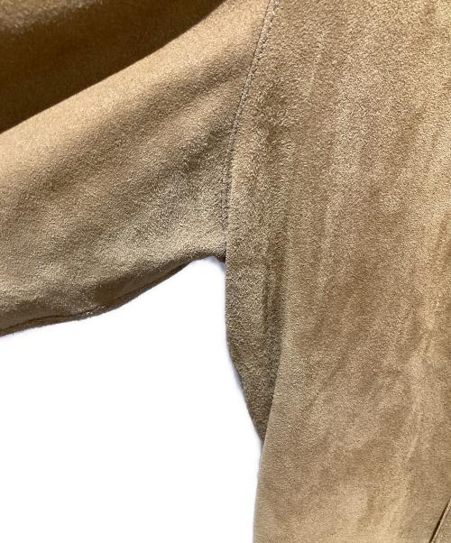 SERRA（セラ）SERRA (セラ) スウェードジャケット ベージュ サイズ:50の古着・服飾アイテム