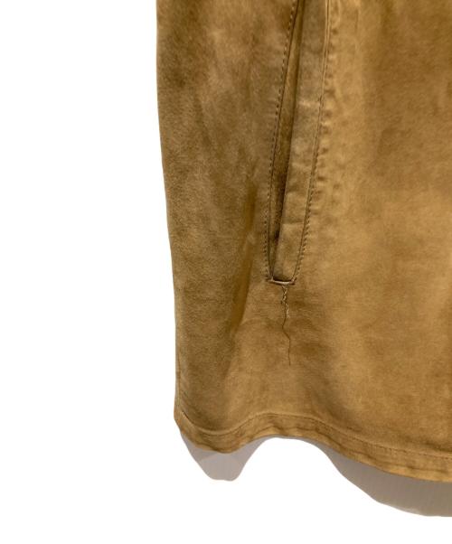 SERRA（セラ）SERRA (セラ) スウェードジャケット ベージュ サイズ:50の古着・服飾アイテム