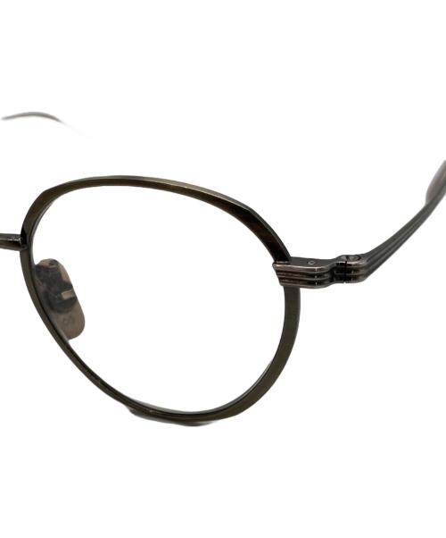 OG×OLIVER GOLDSMITH（オージー・バイ・オリバー・ゴールドスミス）OG×OLIVER GOLDSMITH (オージー・バイ・オリバー・ゴールドスミス) 眼鏡 シルバーの古着・服飾アイテム