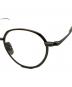 中古・古着 OG×OLIVER GOLDSMITH (オージー・バイ・オリバー・ゴールドスミス) 眼鏡 シルバー：18000円