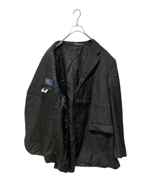 POLO RALPH LAUREN（ポロ・ラルフローレン）POLO RALPH LAUREN (ポロ・ラルフローレン) テーラードジャケット ブラック サイズ:58の古着・服飾アイテム