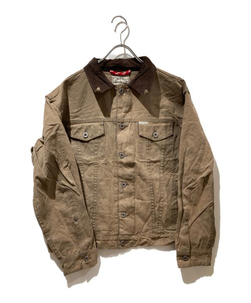 IRON&RESIN（アイアン&レジン）IRON&RESIN (アイアン&レジン) RAMBLER JACKET/オイルドジャケット ベージュ サイズ:Mの古着・服飾アイテム