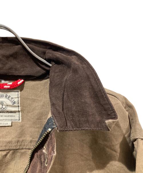 IRON&RESIN（アイアン&レジン）IRON&RESIN (アイアン&レジン) RAMBLER JACKET/オイルドジャケット ベージュ サイズ:Mの古着・服飾アイテム