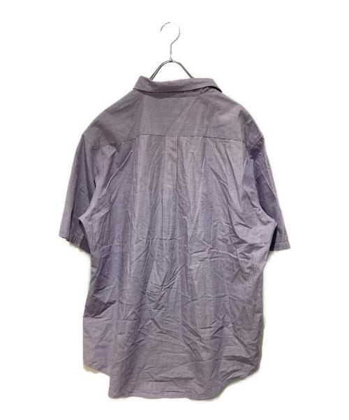 POLO RALPH LAUREN（ポロ・ラルフローレン）POLO RALPH LAUREN (ポロ・ラルフローレン) S/Sボタンダウンシャツ パープル サイズ:Ｌの古着・服飾アイテム