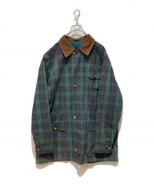 GAP（ギャップ）の古着「ブラックウォッチハンティングジャケット」｜グリーン