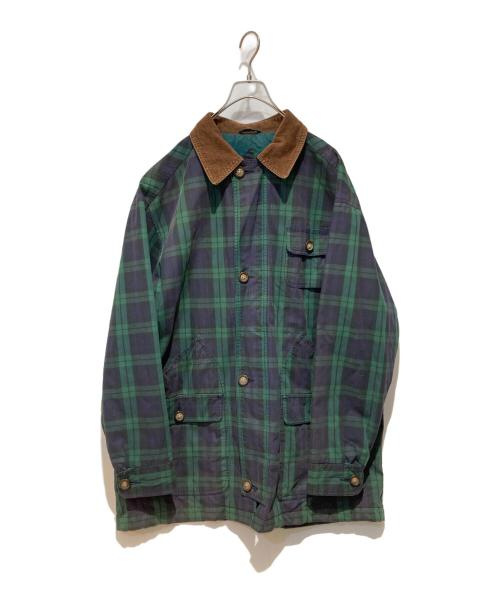 GAP（ギャップ）GAP (ギャップ) ブラックウォッチハンティングジャケット グリーン サイズ:Sの古着・服飾アイテム
