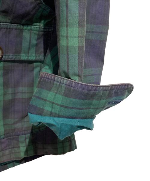 GAP（ギャップ）GAP (ギャップ) ブラックウォッチハンティングジャケット グリーン サイズ:Sの古着・服飾アイテム