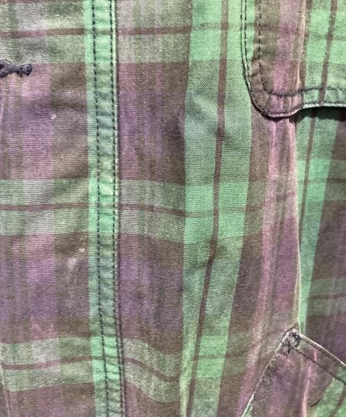 GAP（ギャップ）GAP (ギャップ) ブラックウォッチハンティングジャケット グリーン サイズ:Sの古着・服飾アイテム