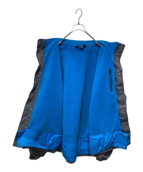 Patagonia（パタゴニア）Patagonia (パタゴニア) SHELLED FLEECE JACKET グレー サイズ:XLの古着・服飾アイテム