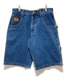 FUBU（フブ）の古着「デニムハーフパンツ」｜インディゴ