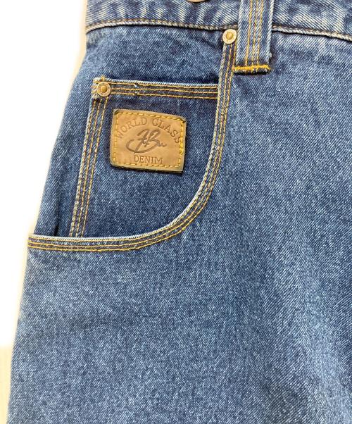 FUBU（フブ）FUBU (フブ) デニムハーフパンツ インディゴ サイズ: 86cm (W34) 未使用品の古着・服飾アイテム