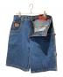 FUBU (フブ) デニムハーフパンツ インディゴ サイズ: 86cm (W34) 未使用品：8000円