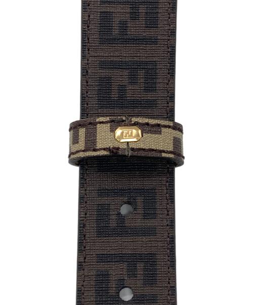 FENDI（フェンディ）FENDI (フェンディ) FFロゴベルト ベージュの古着・服飾アイテム