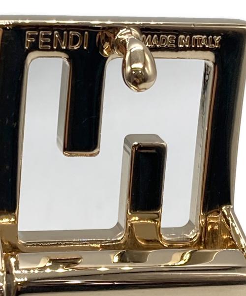 FENDI（フェンディ）FENDI (フェンディ) FFロゴベルト ベージュの古着・服飾アイテム