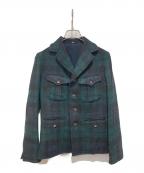45Rフォーティファイブ・アール）の古着「ウールツイードジャケット」｜グリーン
