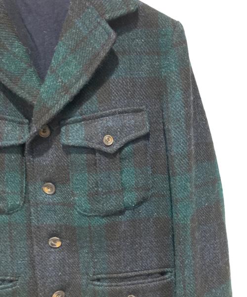 45R（フォーティファイブ・アール）45R (フォーティファイブ・アール) ウールツイードジャケット グリーン サイズ:1の古着・服飾アイテム