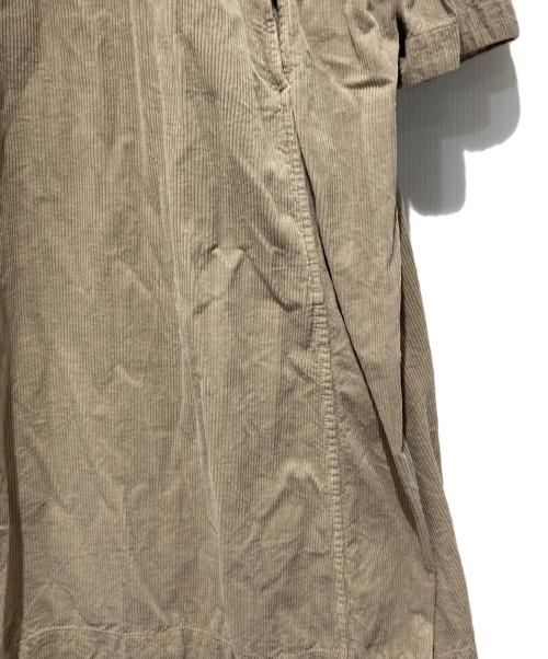 45R（フォーティファイブ・アール）45R (フォーティファイブ・アール) コーデュロイワンピース ベージュ サイズ:無しの古着・服飾アイテム