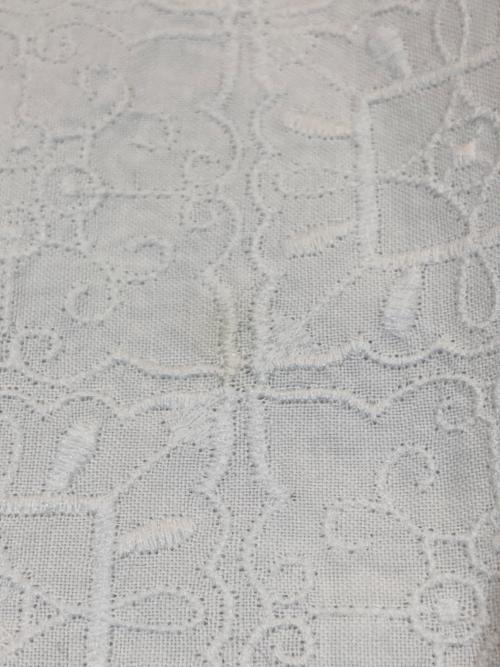 45R（フォーティファイブ・アール）45R (フォーティファイブ・アール) ノースリーブブラウス ホワイト サイズ:2の古着・服飾アイテム