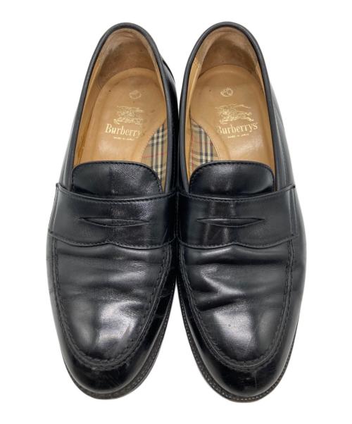 Burberry's（バーバリー）Burberry's (バーバリー) ローファー ブラック サイズ:5の古着・服飾アイテム