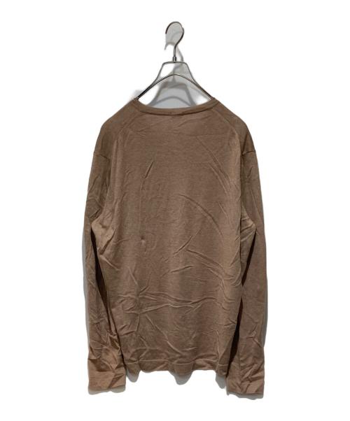 MALO（マーロ）MALO (マーロ) カシミヤ混ニット ベージュ サイズ:52の古着・服飾アイテム